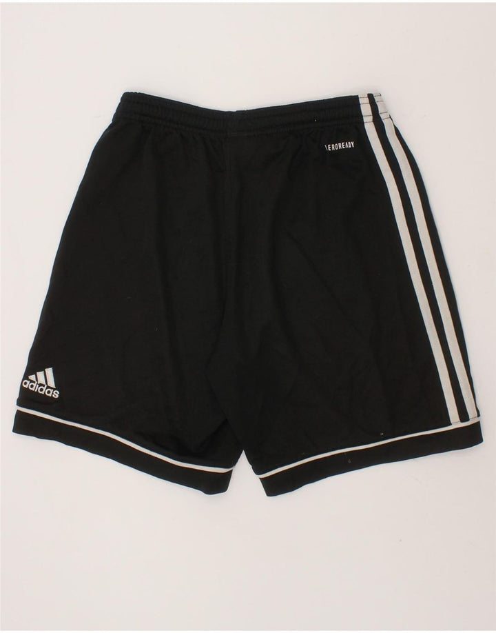 ADIDAS Boys Sport Shorts 11-12 Years  Black Polyester Vintage Adidas and Second-Hand Adidas from Messina Hembry 