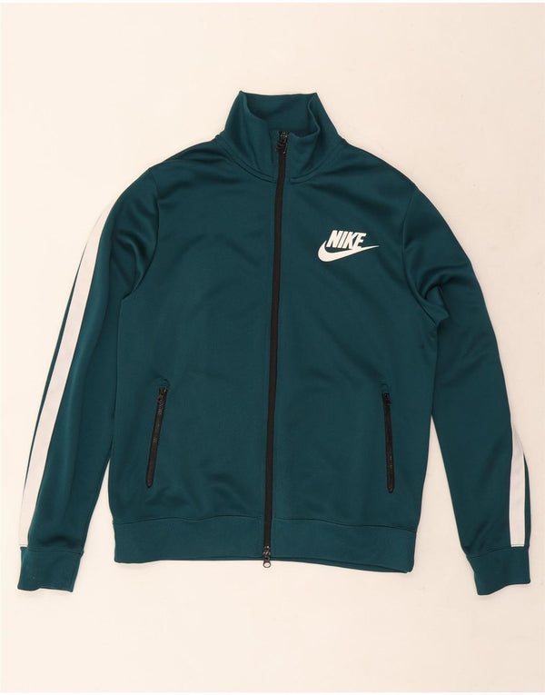 Nike Træningsdragt til mænd Topjakke Medium Grøn Colourblock Polyester