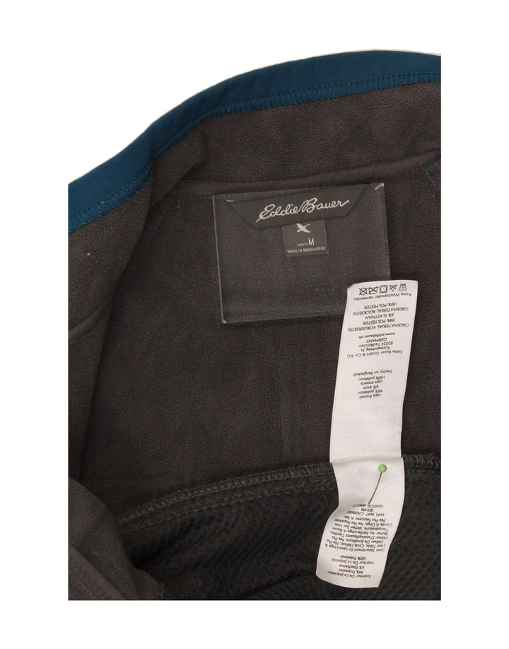 EDDIE BAUER Mens Windbreaker Jacket UK 38 Medium Green Polyester Vintage Eddie Bauer and Second-Hand Eddie Bauer from Messina Hembry 