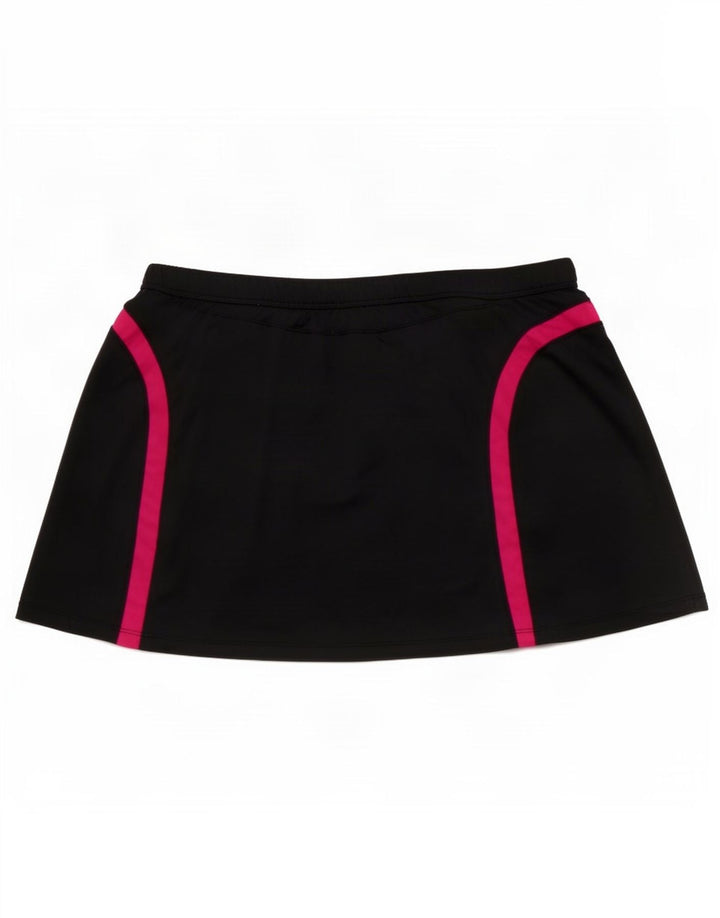 Nike Womens Skort UK 14/16 Large Black Polyester