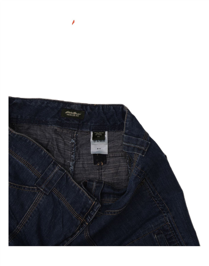 EDDIE BAUER Womens Denim Shorts US 14 XL W36  Blue Cotton Vintage Eddie Bauer and Second-Hand Eddie Bauer from Messina Hembry 
