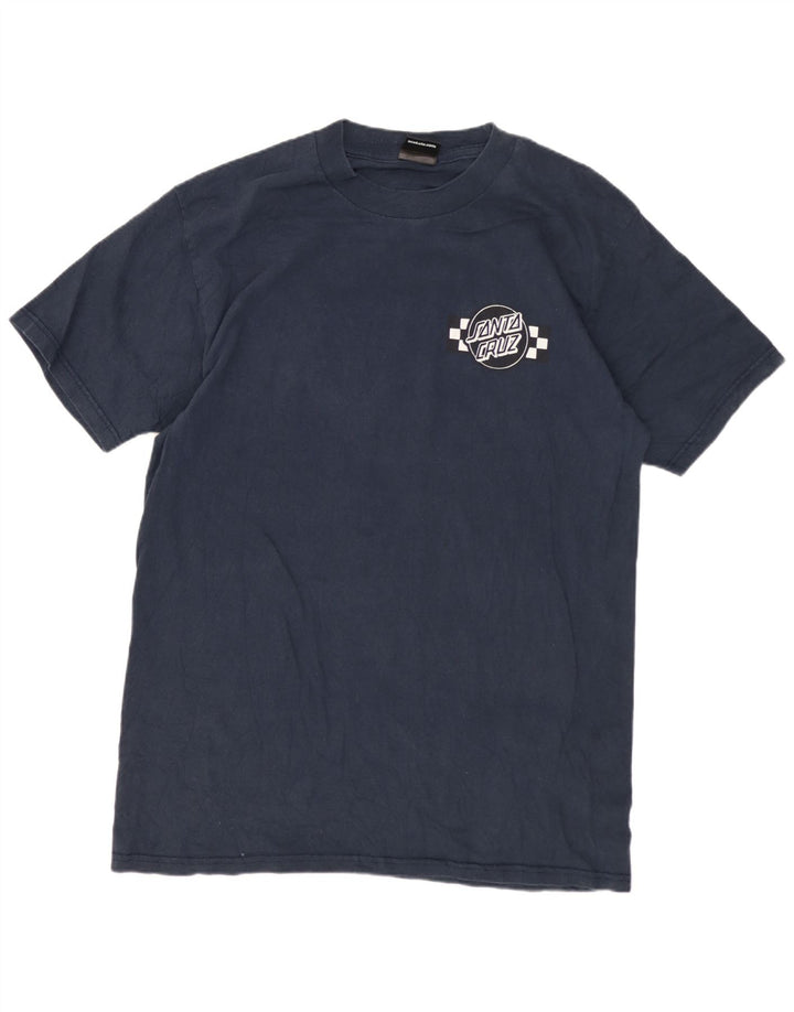 Santa Cruz Herre T-Shirt Top Medium Navy Blue