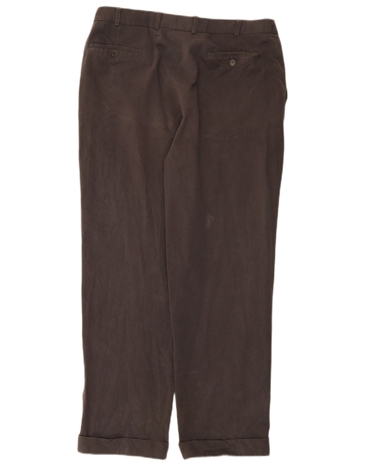 Marks & Spencer Herre St. Michael Straight Chino Bukser W36 L31 Grå