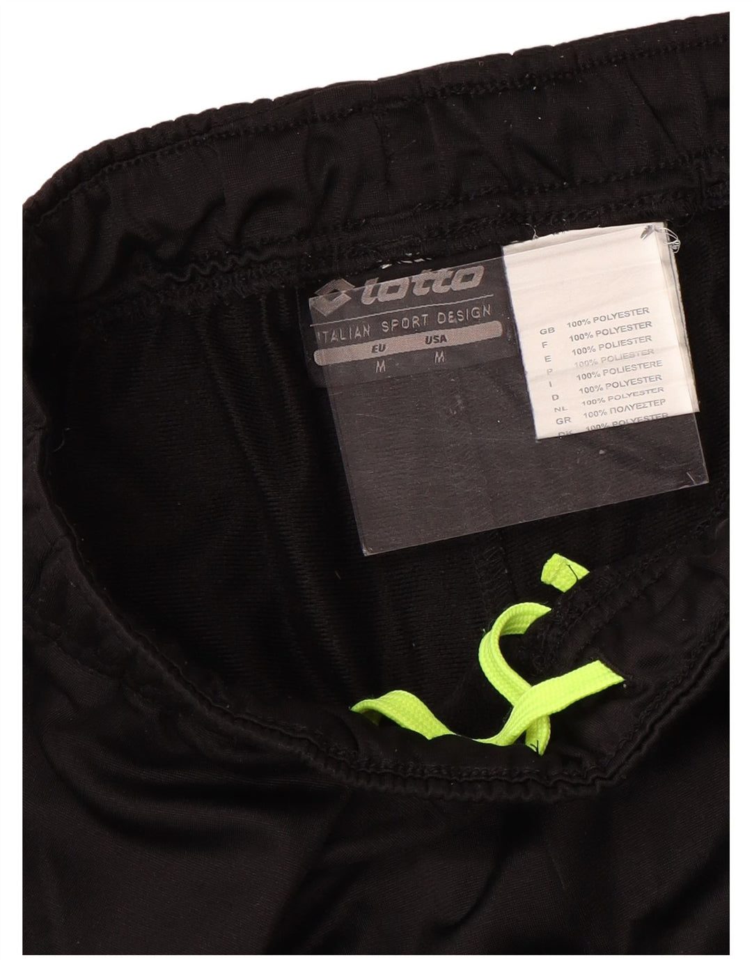 LOTTO Træningsdragt til kvinder Joggers UK 12 Medium Sort Polyester
