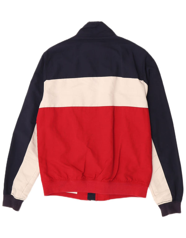 Tommy Hilfiger Herre Bomber Jacket UK 38 Medium Multicolored Colourblock