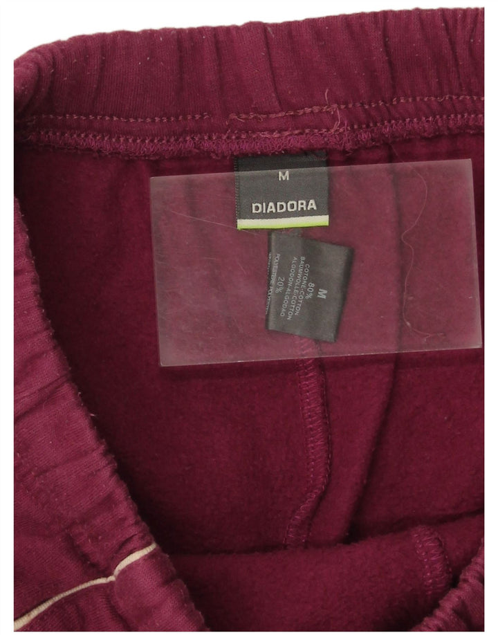 DIADORA Træningsdragtsbukser til kvinder UK 14 Medium Lilla Bomuld