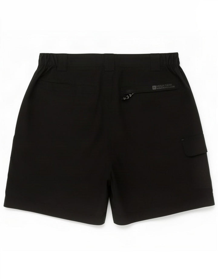 Mountain Warehouse Dame Cargo Shorts UK 10 Small W27 Black Polyester