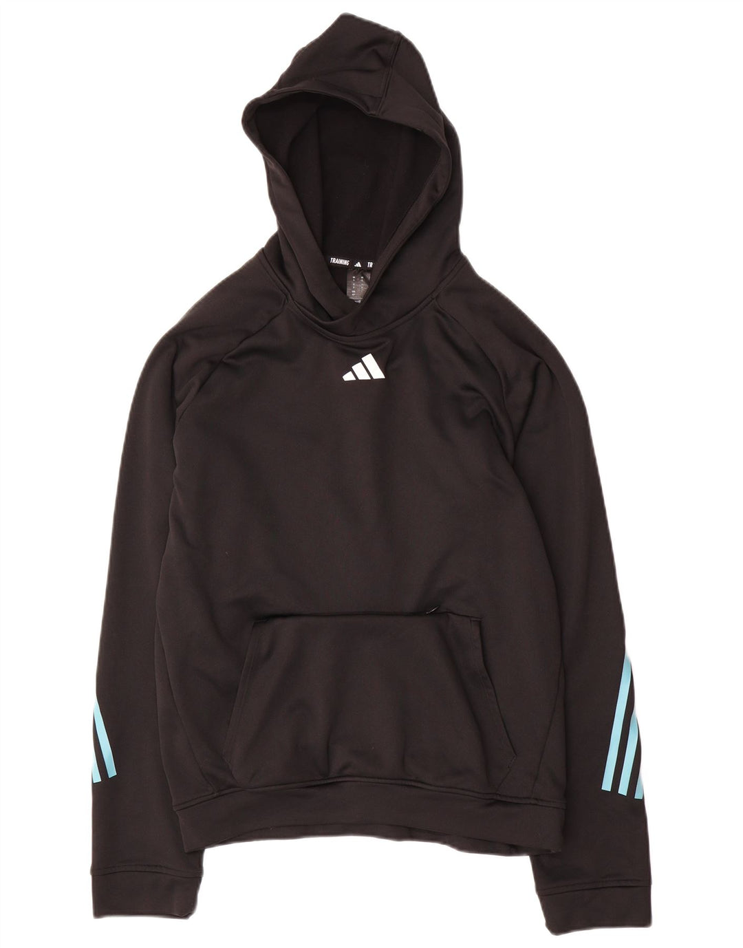 Adidas Aeroready hættetrøje til mænd, lille sort polyester