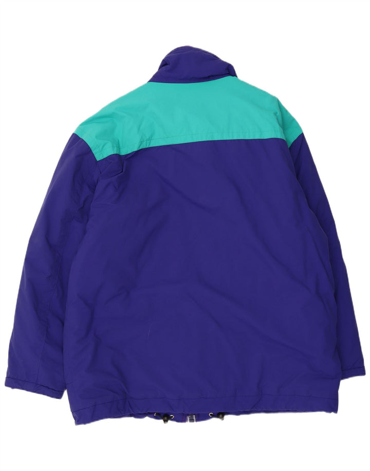 Belfe Herre Windbreaker Jacket UK 44 2XL Blå Colourblock Nylon