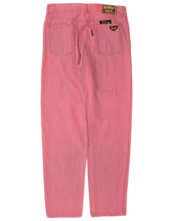 Avirex Herre tilspidsede jeans W32 L33 Pink