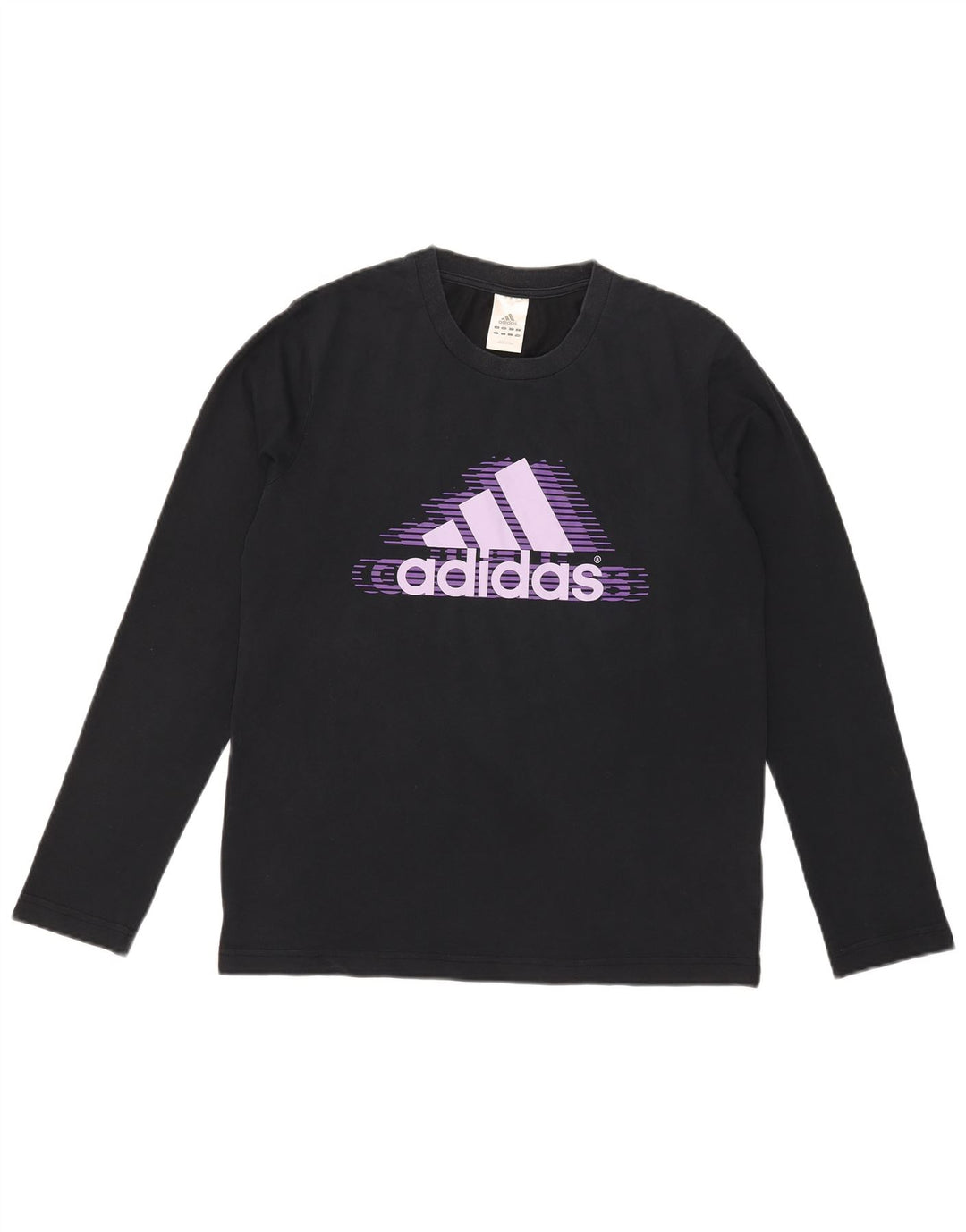 Adidas Grafisk Top Langærmet Medium Navy Blue til mænd