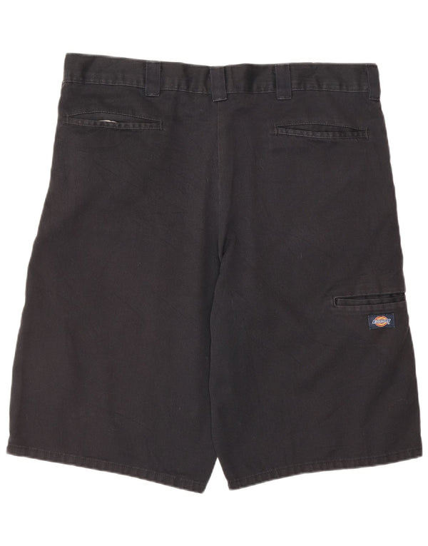 DICKIES Herre Cargo Shorts W36 Large Sort Polyester
