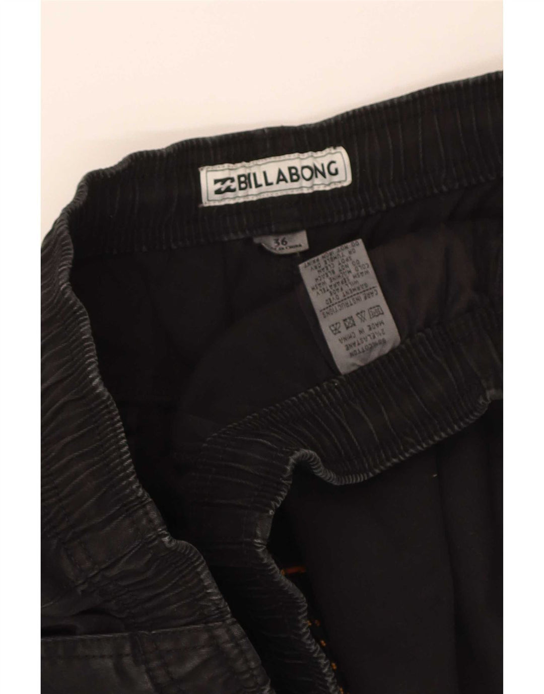 Billabong Herre Chino Shorts W36 Large Black Bomuld