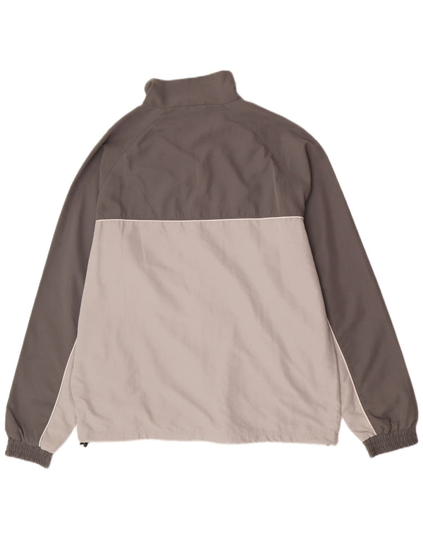 Kappa Træningsdragt til mænd Topjakke XL Grå Colourblock Polyester