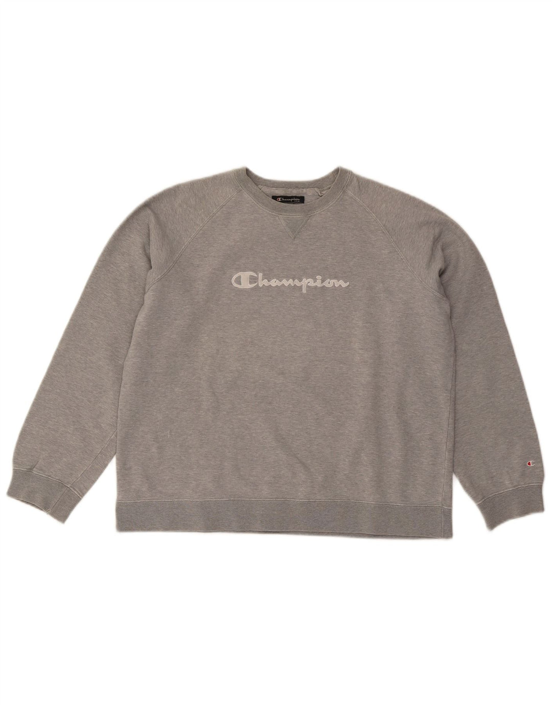 Champion Dame Grafisk Sweatshirt Jumper UK 18 XL Grå
