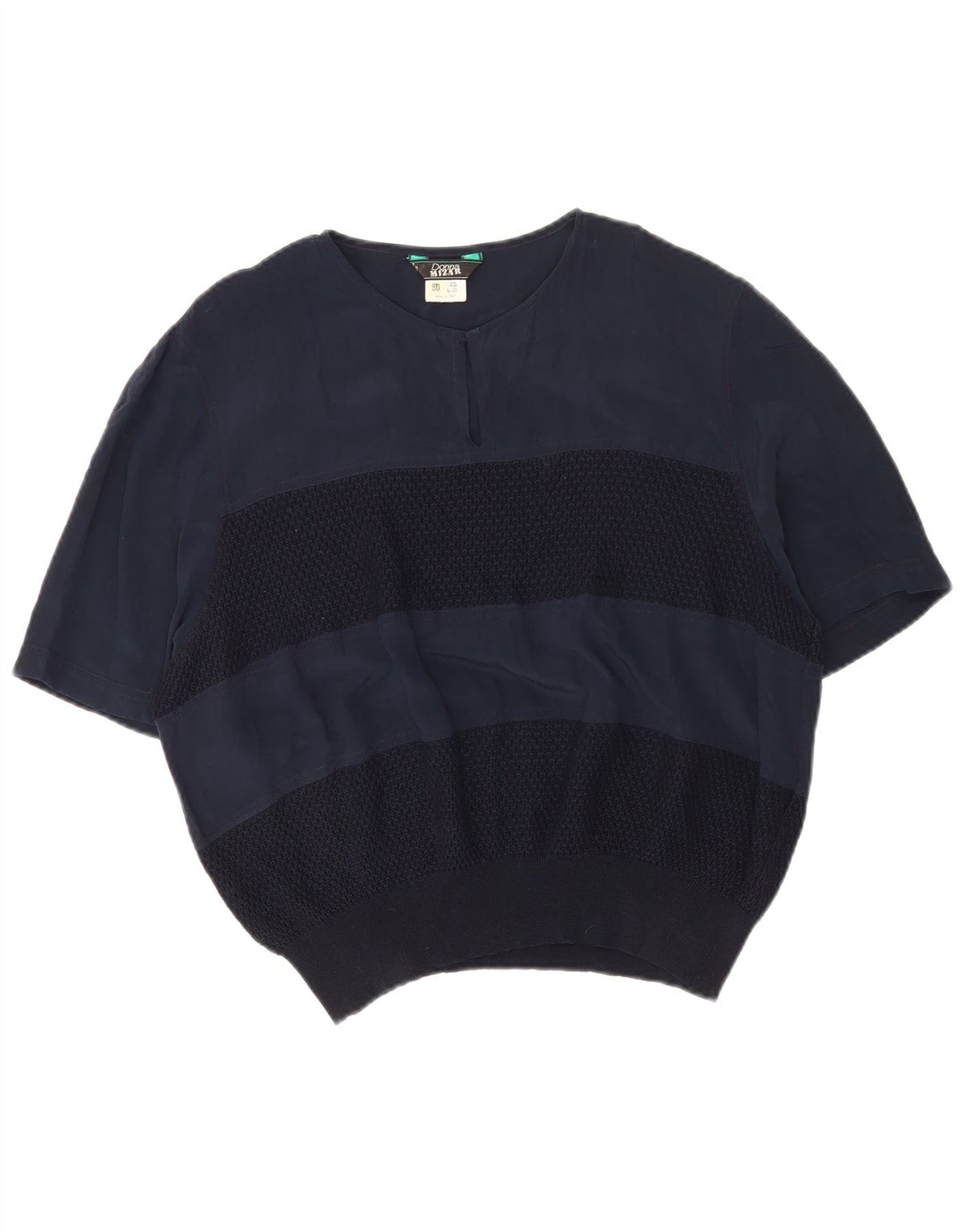 Donna Mizar Damebluse Top IT 50 XL Marineblå Silke