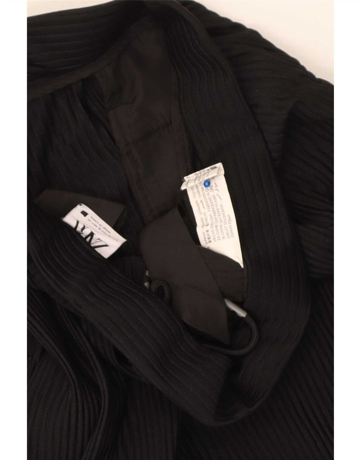 Zara Lige Casual Bukser til kvinder Medium W32 L30 Sort Polyester