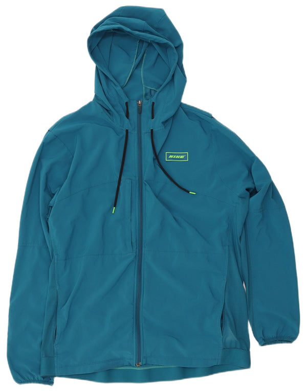 NIKE Herre Dri Fit Grafisk Standard Fit træningsdragt Topjakke Medium Blue