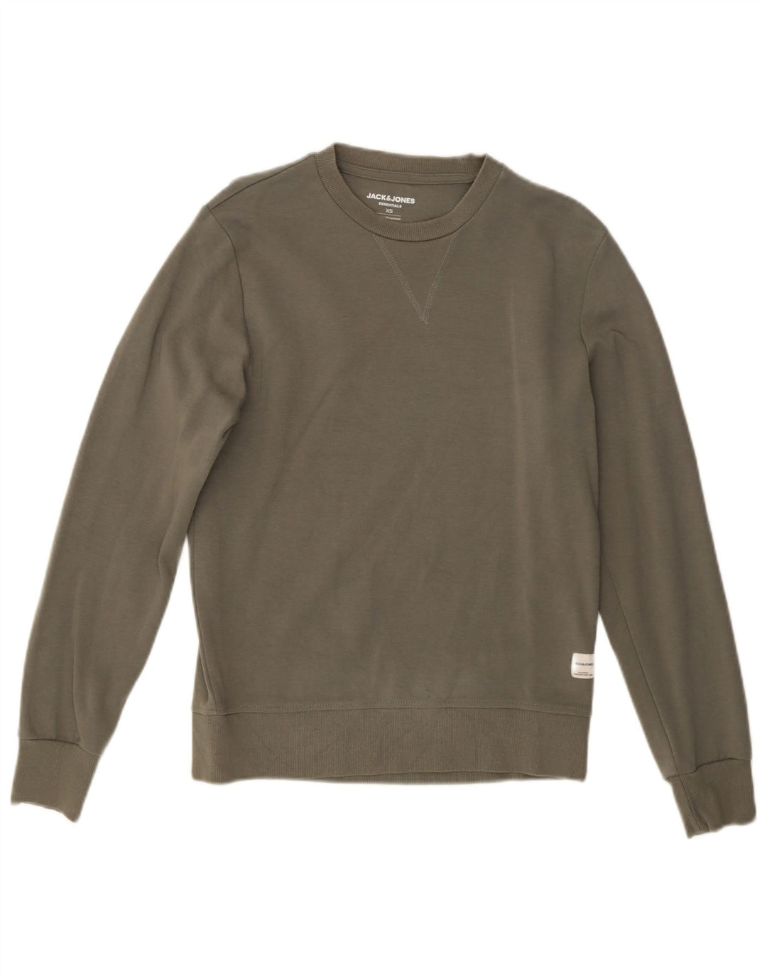 Jack & Jones Sweatshirt til mænd XS Khaki Bomuld