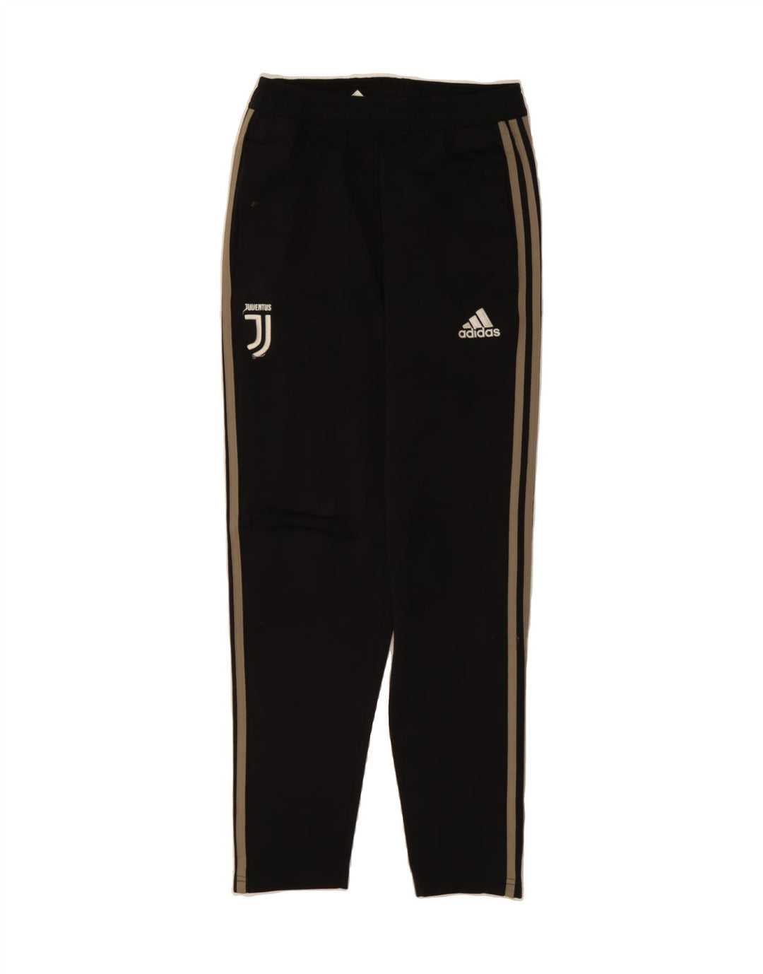 ADIDAS Womens Juventus Tracksuit Trousers UK 8 Small Black Polyester Vintage Adidas and Second-Hand Adidas from Messina Hembry 