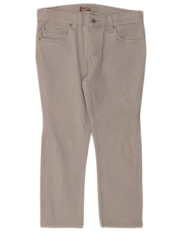 Levi's Mens 511 Slim Jeans W36 L24 Grå