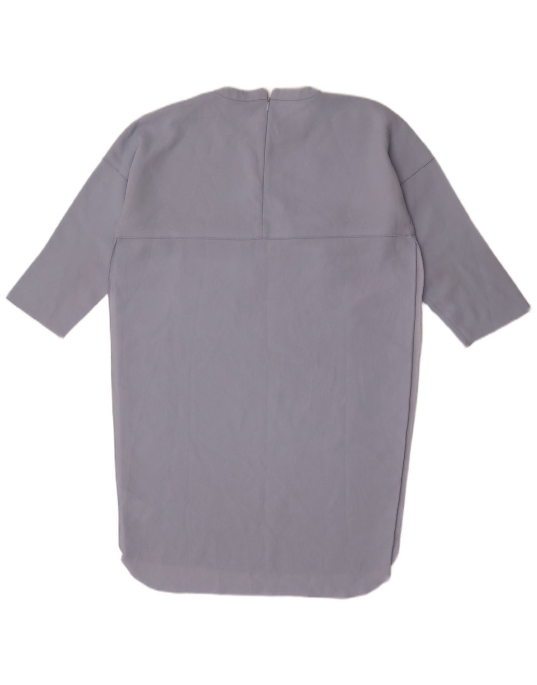 Whistles Dame 3/4 ærmer Oversized Shift Dress UK 10 Small Blue