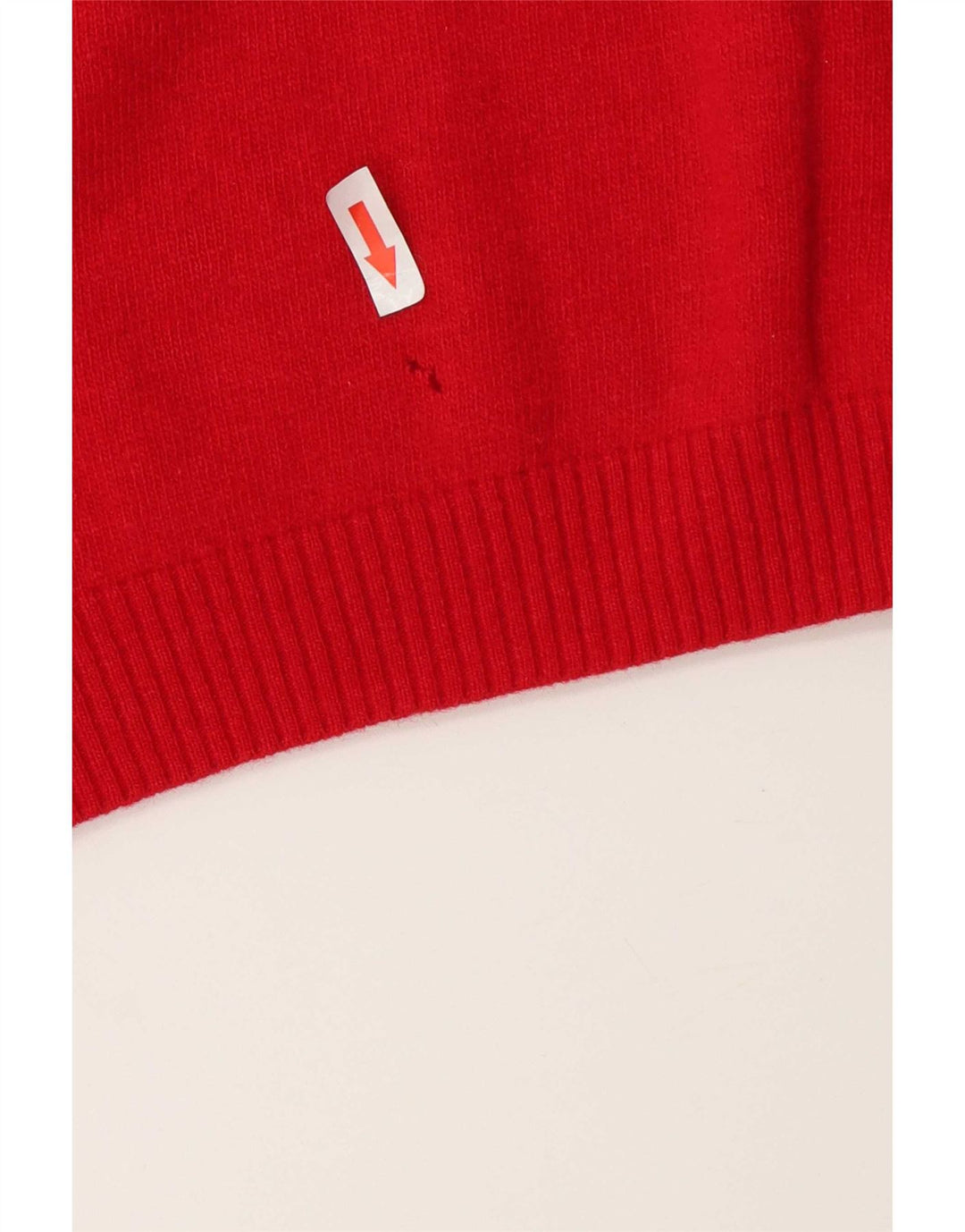 Sergio Tacchini Herre V-hals sweater Large Red Wool