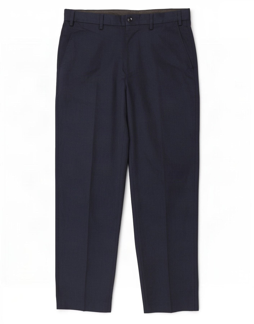 Marks & Spencer Herre Regular Fit Suit Bukser W34 L31 Marineblå polyester