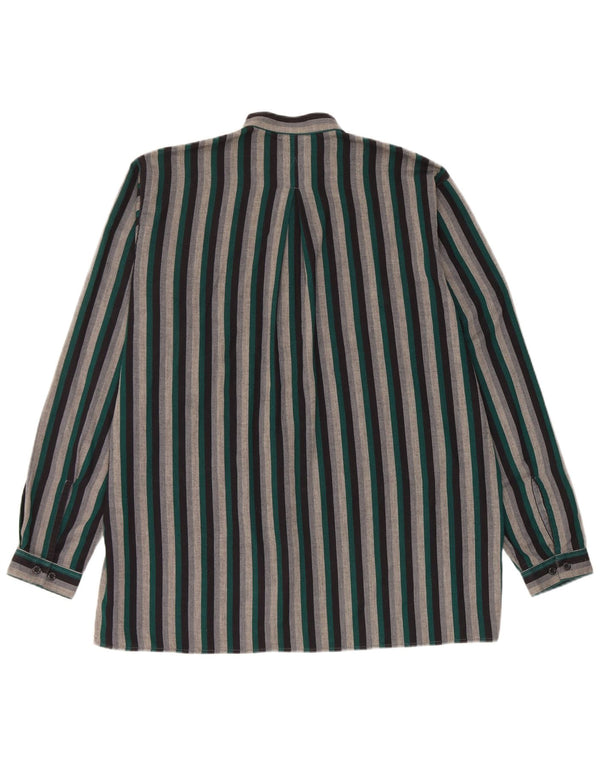 Levi's Herre Pullover Shirt Størrelse 40 Medium Flerfarvet Stribet Polyester