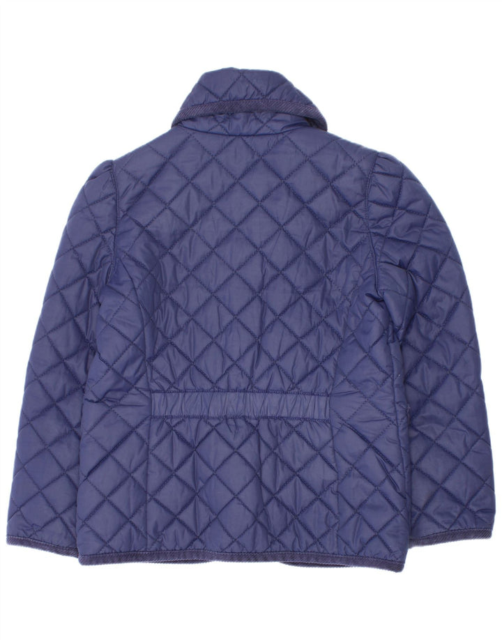 Polo Ralph Lauren piger quiltet jakke 5-6 år marineblå polyester