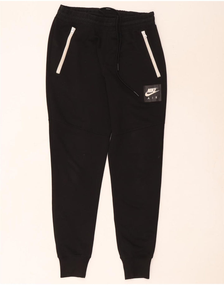 Nike træningsdragt bukser til mænd, joggers lille sort polyester