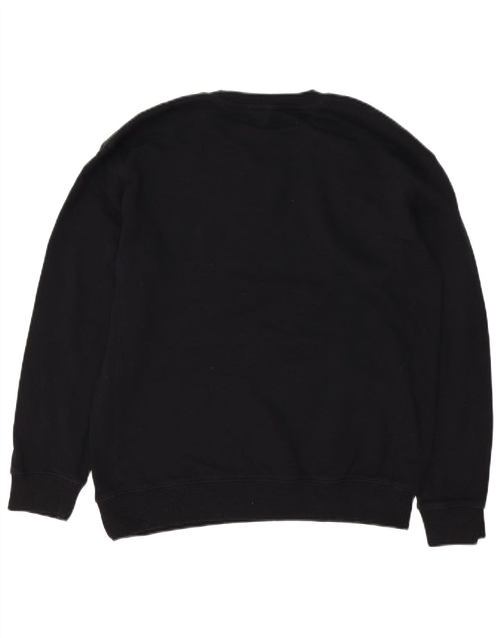 LEE Herre Regular Fit Sweatshirt Jumper Lille sort bomuld