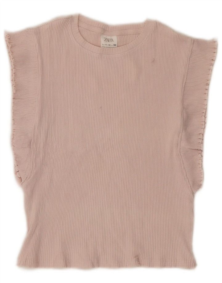 Zara pigevest Top 11-12 år Pink