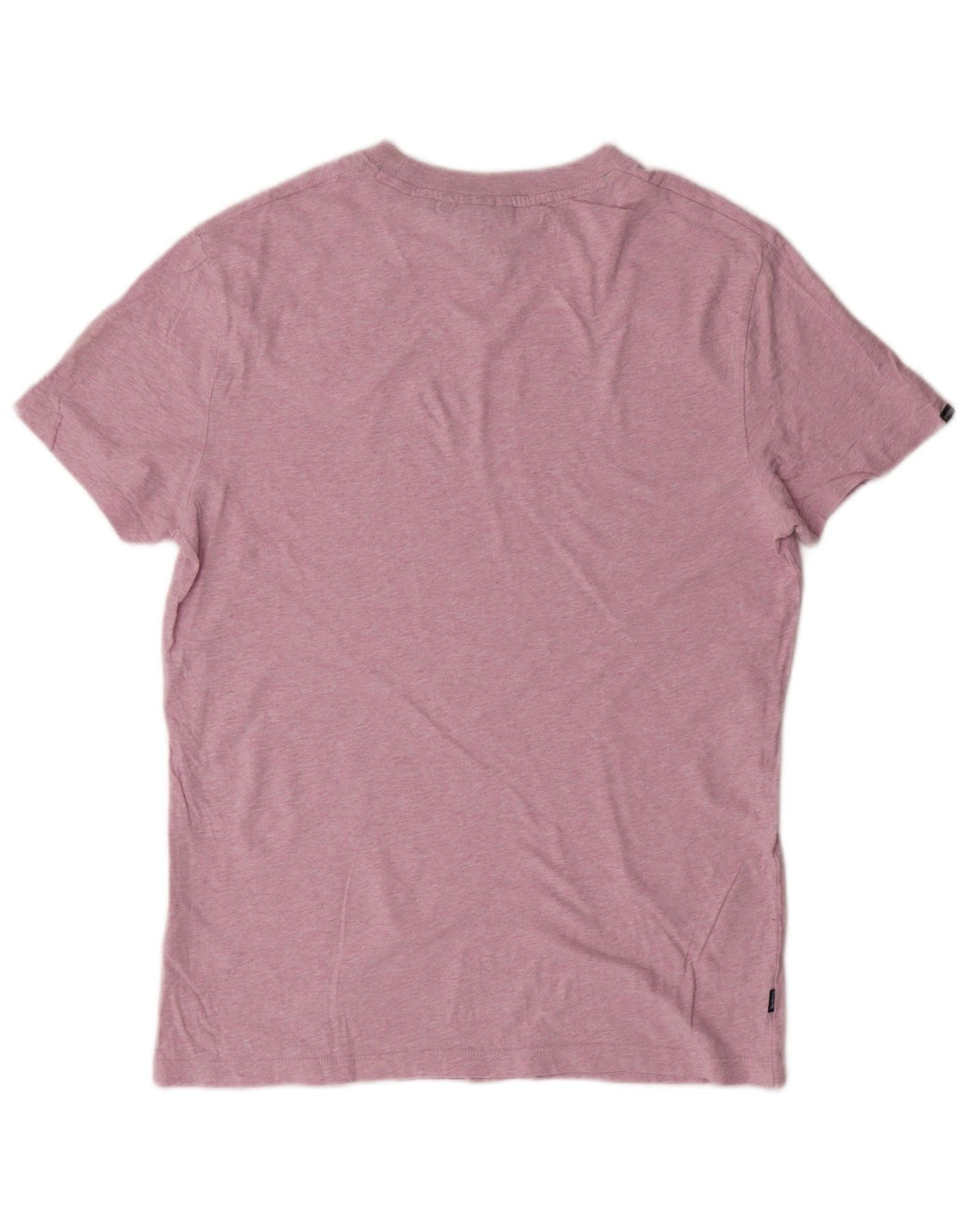 SUPERDRY Herre T-Shirt Top Medium Pink Bomuld