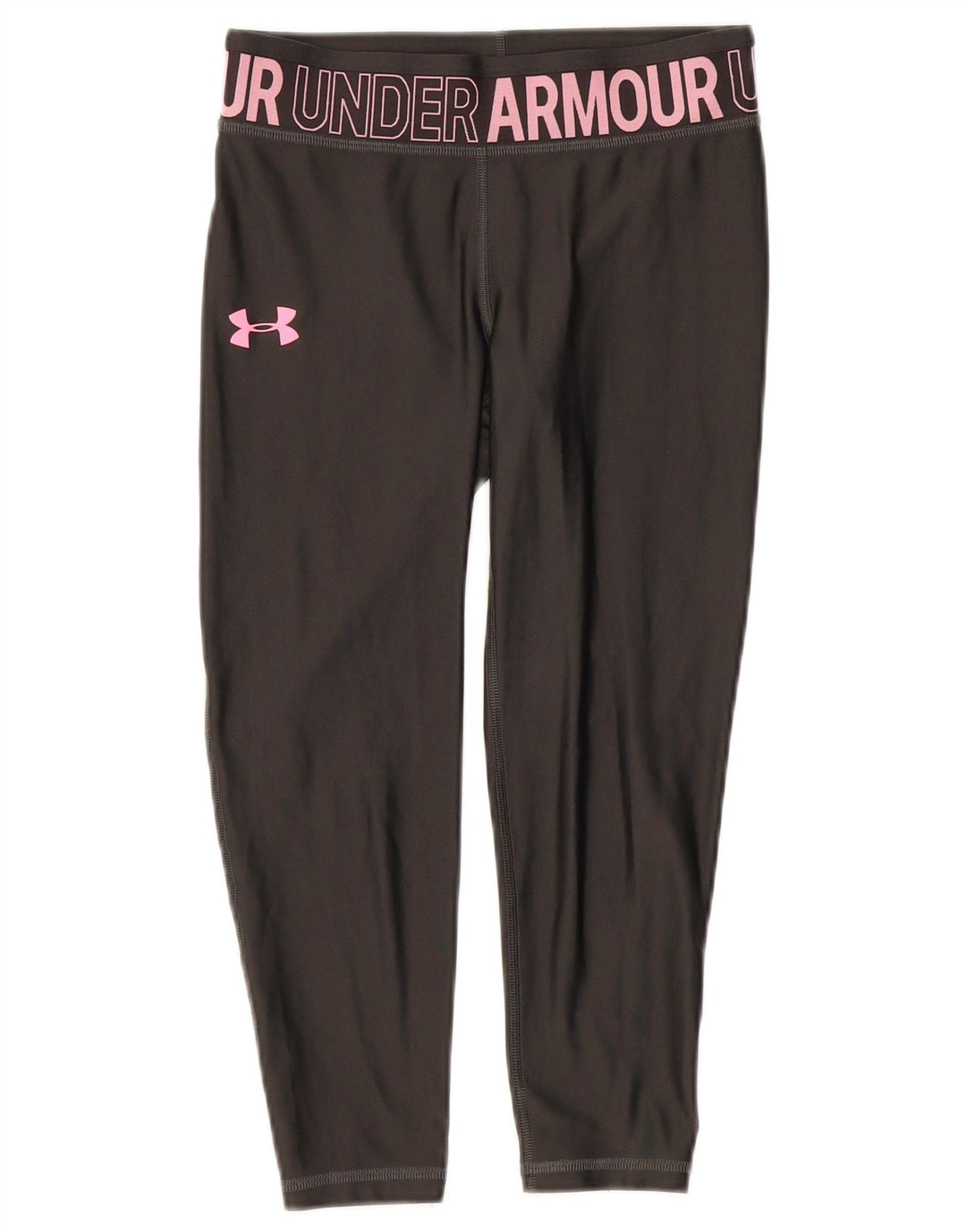 UNDER ARMOUR Grafiske Leggings til kvinder UK 8 Small Grå