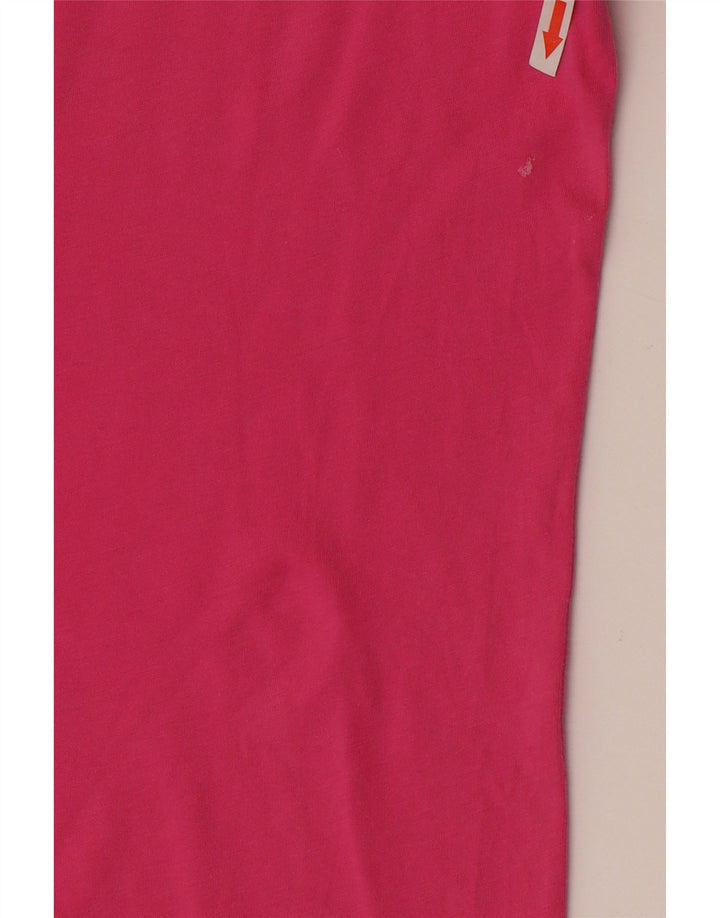 NIKE Grafisk T-shirt top til mænd Stor Pink Bomuld