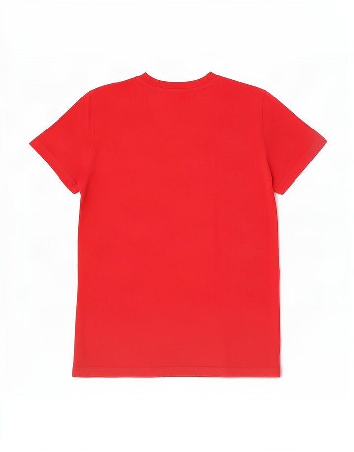 Adidas Dame T-Shirt Top UK 8/10 Lille Rød