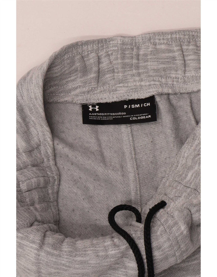 Under Armour Herre Cold Gear Træningsdragt Bukser Joggers Små Grå Flecked