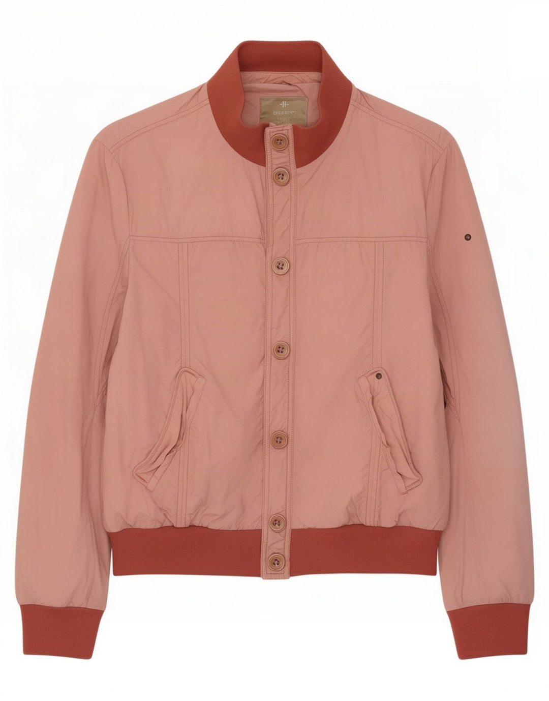 Geospirit Bomberjakke til mænd UK 38 Medium Pink Colourblock