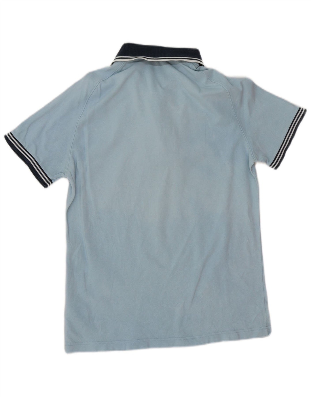 Fred Perry Herre Rugby Polo Shirt Medium Blå Stribet Bomuld