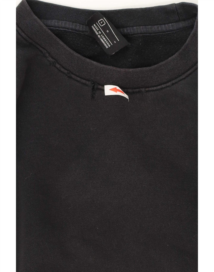 Nike Sweatshirt til mænd, stor sort bomuld