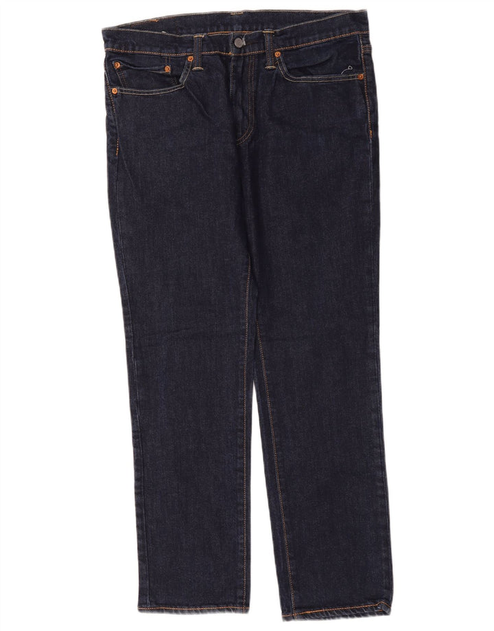 Levi's Herre 511 Slim Jeans W34 L30 Marineblå Bomuld