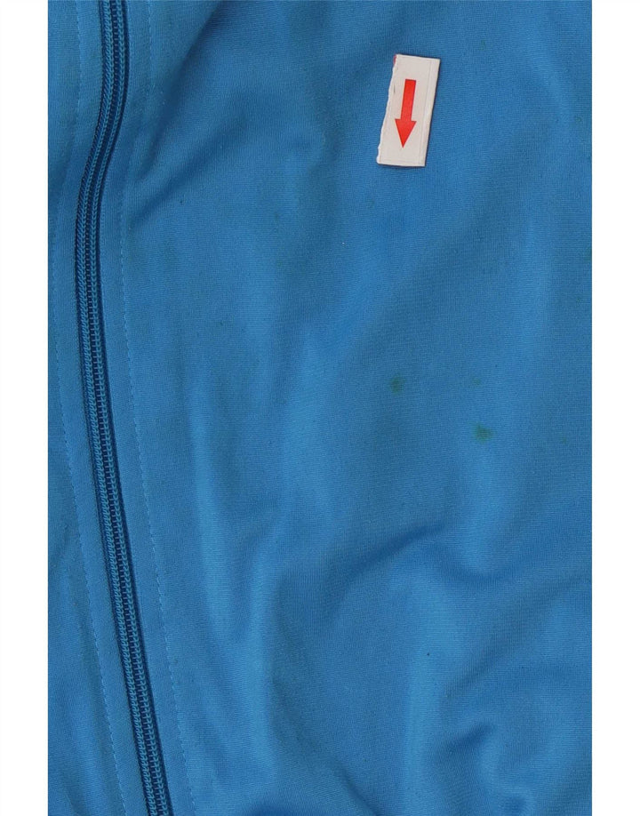 Adidas Træningsdragt til mænd Topjakke UK 36/38 Lille blå Colourblock Polyester