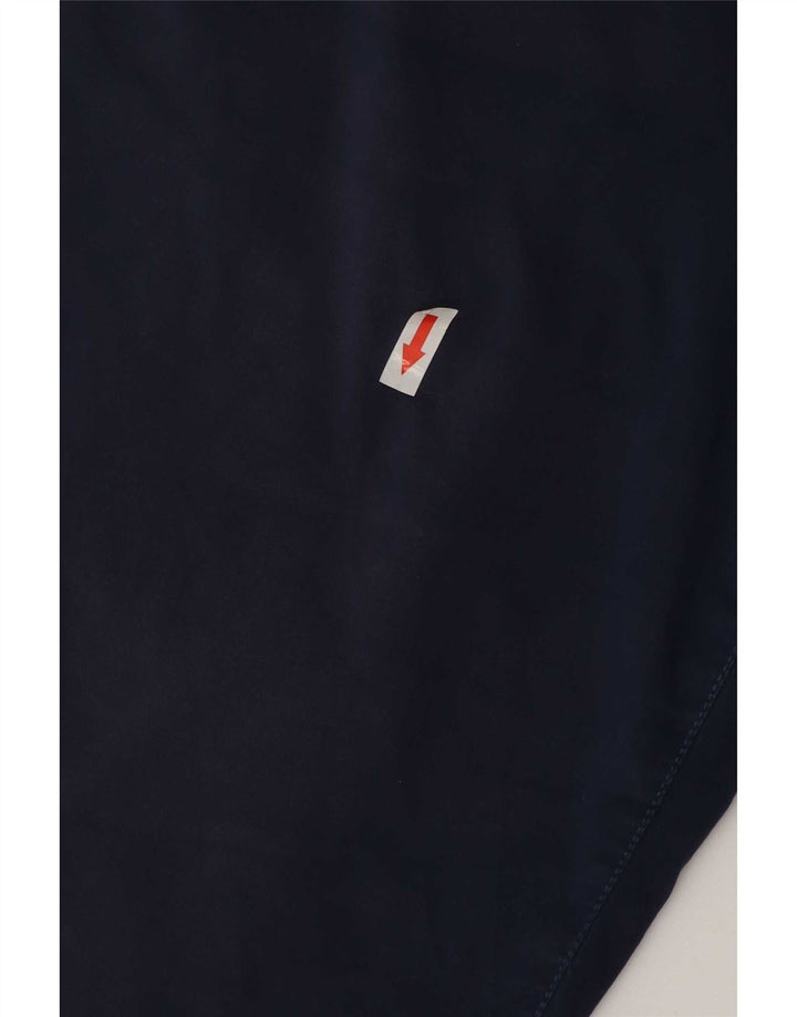 Vintage Chino Shorts til mænd W33 Medium Marineblå Bomuld