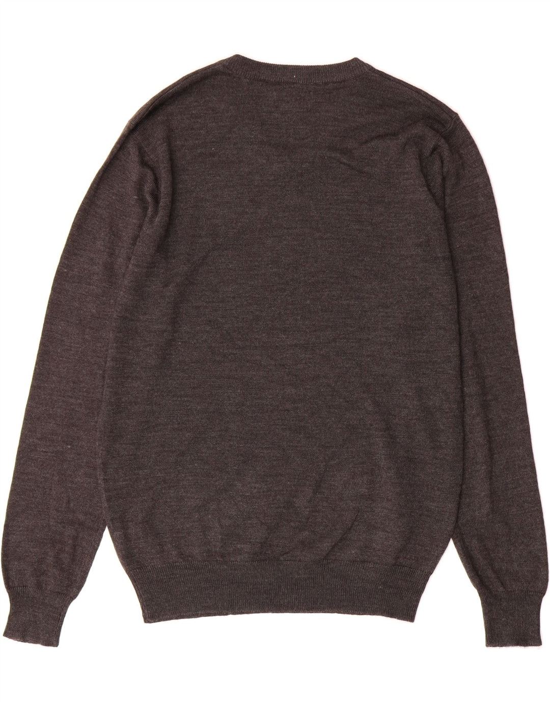 PIERRE CARDIN Mens V-Neck Jumper Sweater Medium Grey Acrylic Vintage Pierre Cardin and Second-Hand Pierre Cardin from Messina Hembry 