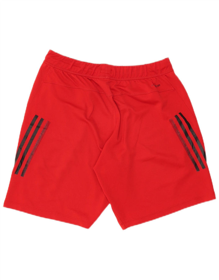 Adidas Aeroready Sportsshorts til mænd store røde polyester