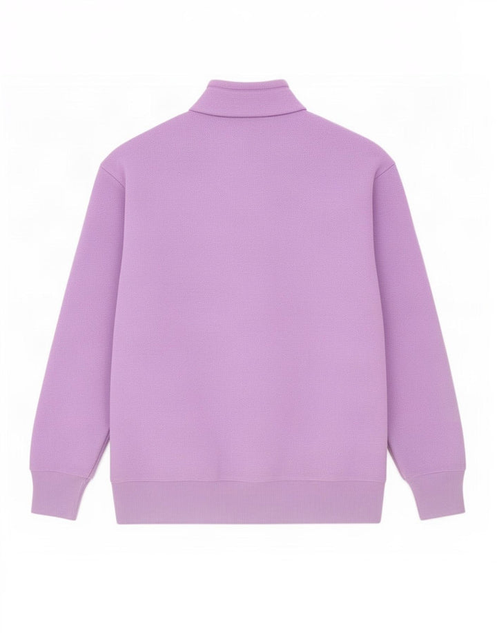 Champion Herre lynlås-hals Fleece Jumper Medium Lilla Polyester
