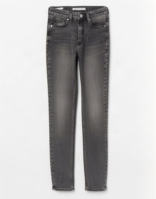 Calvin Klein Dame Skinny Jeans W26 L27 Grå Bomuld