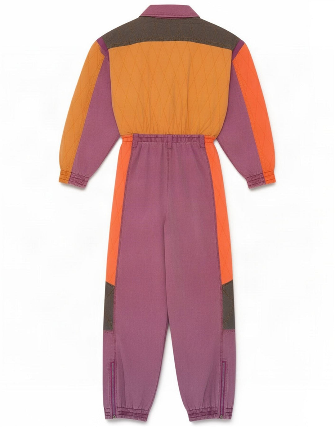 Lutha Grafisk Ski Jumpsuit til kvinder UK 10 Small Multicolored Colourblock