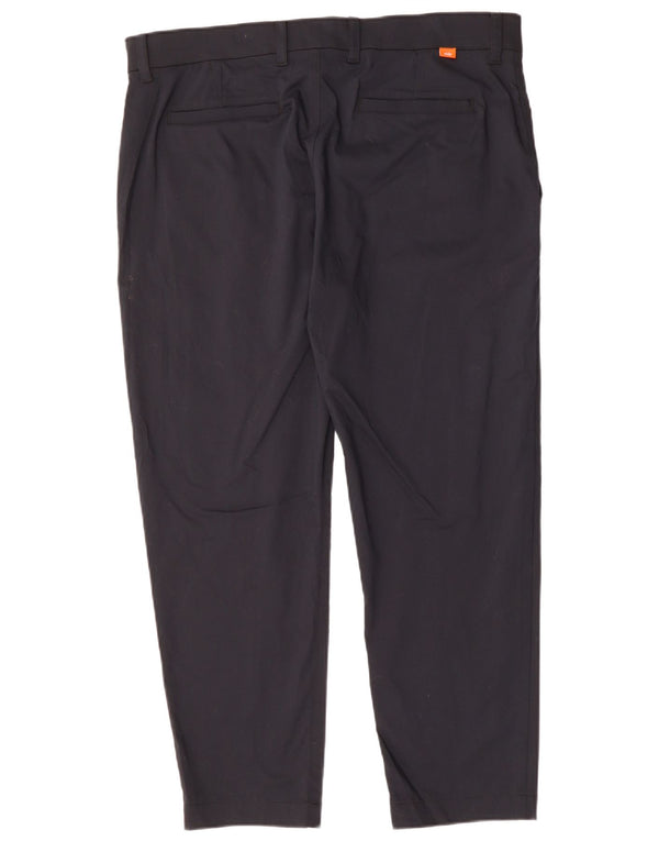 NIKE Herre Dri Fit Straight Chino-bukser med standard pasform W38 L30 Marineblå